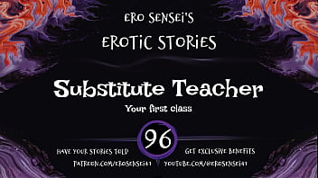 Preview 1 of Sescy Video - Substitute Teacher (Erotic Audio for Women) [ESES96]