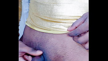 Preview 2 of Teens 123 - Sexy ladyboy in golden piss and drink own golden urine