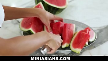 Preview 1 of Indian Library Gi - Busty Korean Chick Takes Massive Dick And Facial - MINIASIANS.COM