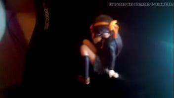 Preview 2 of Cosmid Solo - Anime figure bukkake