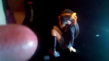 Preview 4 of Cosmid Solo - Anime figure bukkake