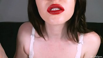 Preview 3 of Family Sex Fucked By My Babe - Red Lips Mouth Tease by CarlyQueenn