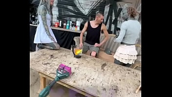 Preview 2 of Celeb Swallow - Here we are,  behind the scenes&mdash_getting ready for some filming action! ?What&rsquo_s your favorite part of BTS moments...