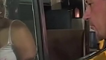 Preview 1 of Massage Vierge - In order not to get caught,  she sits in the school bus ... but that&#039_s exactly where the wrong place .... Caught and nailed properly,  she goes home radiant