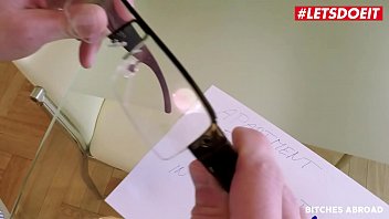 Preview 1 of Xxxxx Of Sanny Leone - LETSDOEIT - Horny Teen Rides A Massive Cock While In Prague