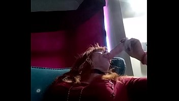 Preview 2 of Bbw Old Teen - Sexy tranny gets herself off and swallows her warm cum