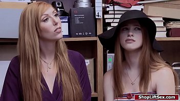 Preview 1 of Gangbang My Mum - Officers fuck stepmom and stepdaughter