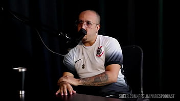 Preview 2 of Megumi Teacher - COMPILADO DA THIAGO BAR&Atilde_O NO PRELIMINARES PODCAST COM BIA HOT (WATCH ON: SHEER/RED)