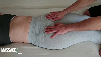 Preview 4 of Sex Bosina - Yoga Pants - touch her Teen pussy