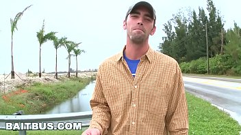 Preview 1 of Old Couple Sharing Girl - BAIT BUS - Joe Parker Gets Into A Van And Gay Stuff Happens To Him