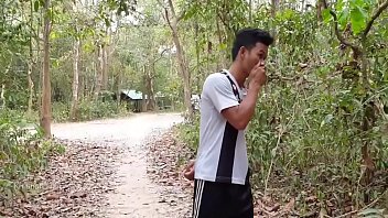 Preview 3 of Dp With A Tight Asian - ໜັງໂປລາວ