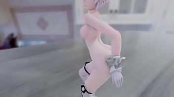 Preview 1 of Jeffs Modelle Fat Anal - エロmmd【美エロアニメちゃんねる】