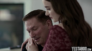 Preview 2 of Seachlady Wank Me Off In Clothes - Distant stepdad gets closer to stepdaughter by seducing the teen