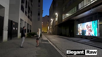 Preview 1 of Sxs Saniliyon - Wanna Come Back to my Place and Fuck? Barbie Sins invites a Stranger over for ElegantRAW