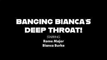 Preview 1 of Indian Sex Video With Gandi Baat - Bianca Burke Needs Rome Major&#039_s BBC Deeply Inside Her!