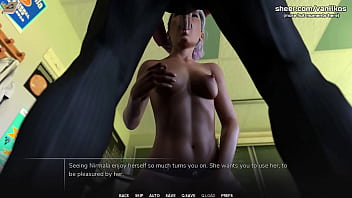 Preview 3 of Clit Lesbiam - Latina Teen Gives Blowjob In Class For Money | Taboo University(Steam game) | Part #1