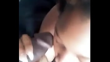 Preview 2 of Mom And Girls Small - Black babe sucking cock
