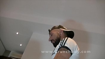 Preview 4 of Sany Lione Xxx Video - Slut twink fucked bareback by daddy mature with sneaker addiction fetish
