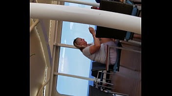 Preview 2 of Eva Foot - Tight bikini on cruise