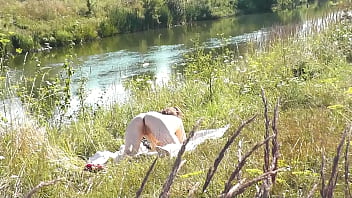 Preview 3 of Tamil Actress Meena Xxx Images - Nude Milf sunbathing on river bank. Random guy watching and filmed on his smartphone. Wild beach. Naked in public. Nudist beach. Doggystyle. Ass. Pussy. Doggy style. POV. Outdoor. Outside. Publicly. Ass milf. Butt. In nature. Without panties. No panties