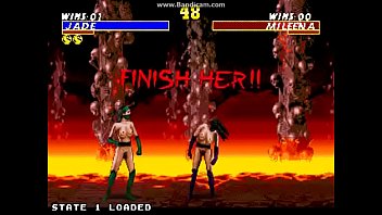 Preview 4 of Four Man And One Girl - Mortal kombat nude (rare elder hack)