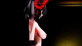 Preview 1 of Hospital Horror Fuck - [20190330][MMD]XXX Kurumi tokisaki NEO - NIGHTMARE