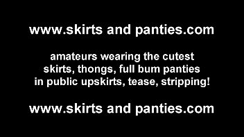 Preview 2 of Nadias Ail - I will go outside and show my panties to the world