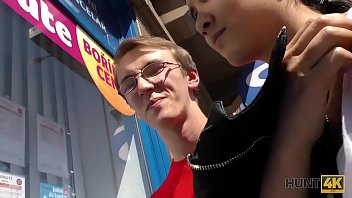 Preview 1 of Hot Frend Mom Xxx - Hunt4K. Girl sucks dick and gets fucked for cash in pickup sex video