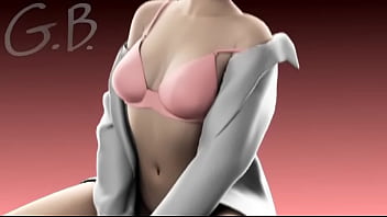 Preview 2 of Climbing Roxxx - 3d animated sexy asian girl solo