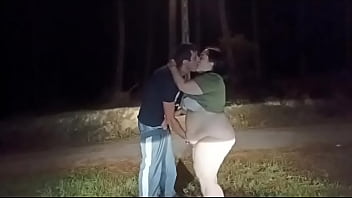 Preview 2 of Maym And Son - Lo oblig&oacute_ a bajarse del coche para que me folle como a una perra en medio de la carretera y me quedo con su leche en mi cara