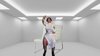 Preview 1 of Mother Filem - Darth Vader&#039_s Fantasy Granny Princess Leia Taboo Stick &amp_ Dick Sith Creampie