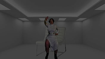Preview 4 of Mother Filem - Darth Vader&#039_s Fantasy Granny Princess Leia Taboo Stick &amp_ Dick Sith Creampie