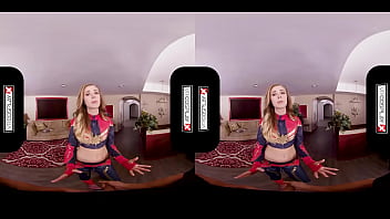 Preview 2 of Akhi Alamgir Singer - Captain Marvel XXX Cosplay VR Porn
