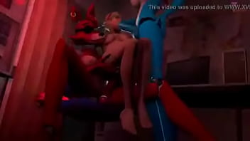Preview 1 of Profesora Drogada - Fnaf futa