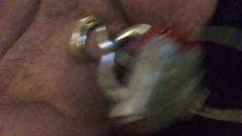Preview 4 of Omygosh Mfc Sarah - Electro stemPadlocked penis