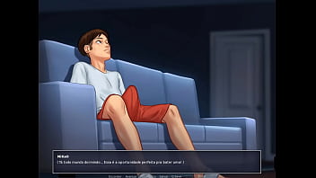 Preview 2 of Privat Cam - Summertime Saga ep 24 - N&atilde_o acredito que ela me Chupou na Live!!!