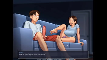 Preview 3 of Privat Cam - Summertime Saga ep 24 - N&atilde_o acredito que ela me Chupou na Live!!!