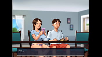 Preview 2 of Quadra Penetration - Summertime Saga ep 22 - Fiz Jenny gozar com os dedos e ela precisa de um Ator Porn&ocirc_