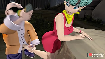 Preview 1 of Piriyanka Chopra Xxx Mubis - Bulma is a whore,  lets Master Roshi use her foot to masturbate until she cums,  in exchange for a dragon ball