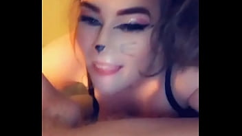 Preview 3 of Xxx Rape Full Vedio - Amelia Skye in cat dress-up fucks and deepthroats big cock and dildo on s.