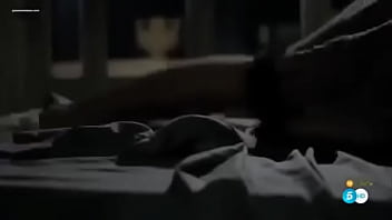 Preview 4 of Fake Tits Tattoo Solo Webcam - Angelina Jolie - Sex scene