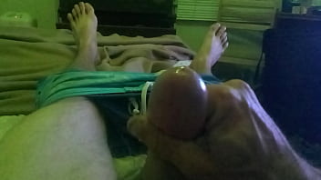 Preview 4 of Imo Mallu Hot - Rjb watching porn again strokes till he cums