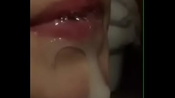 Preview 4 of Twu Gelr - SLOW COMSHOT FROM MOUTH