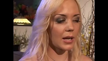 Preview 1 of Old Siver - White booty beauty gets bent over couch and anal fucked doggy style by black stud while her girlfriend watches then both lick thick cum from hands
