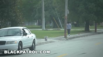 Preview 1 of Kompoz E U Naked Photos - BLACK PATROL - Purse Snatcher Learns A Lesson When Big Booty MILF Cops Turn Him Out
