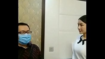 Preview 1 of Russian Beauty Ass Fuck - 网红豆芽姐演绎模特小丽酒店面试导演被要求洗澡换上性感情趣内衣潜规则口爆颜射