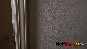 Preview 1 of Loves The Fat Fat - POV with pervert stepmom taking on stepson