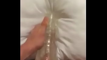Preview 2 of Katrania Kaf Sexvideeos - Two Fleshlight Fucks On The Bed Hot