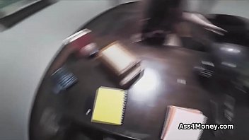 Preview 1 of Www Watch Mygf Com - Test driving perky teen assistant wannabe