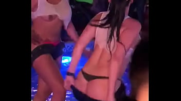 Preview 3 of Belgium Mom Son - Girls shaking tits and ass in pool party